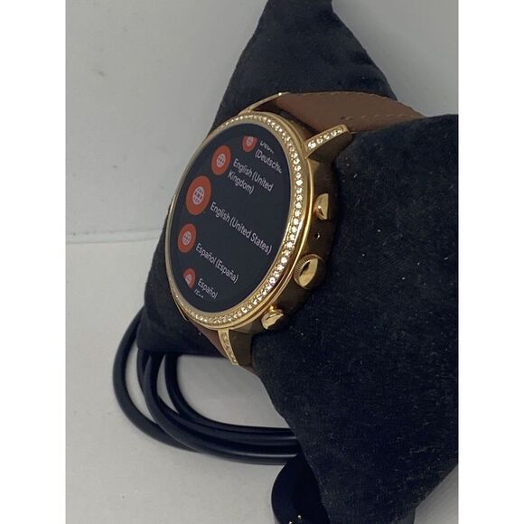 Fossil Gen 4 Authentic Digital Dial Smart Watch Custom Band FTW6011 AB426 - Picture 4 of 10